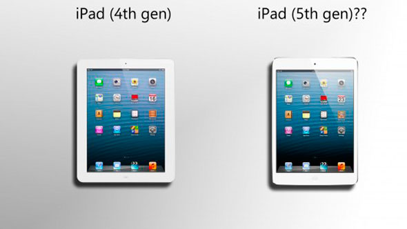 iPad 5 en desarrollo