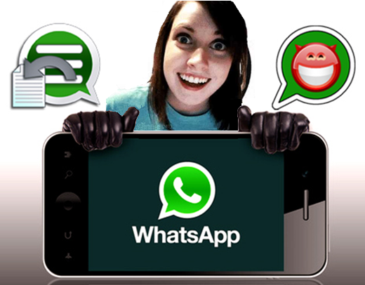 Tu novia loca en Whatsapp