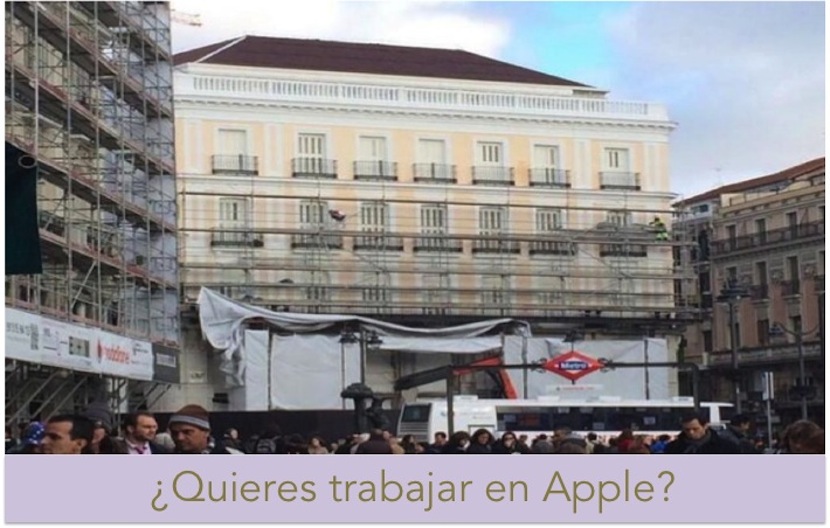 TRABAJAR EN APPLE Oh! Sí, Apple comienza con las contrataciones para su nueva tienda en Puerta del Sol