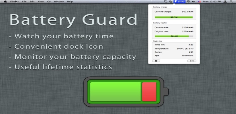 battery guard 3 Con Battery Guard, ten controlada la batería de tu MacBook