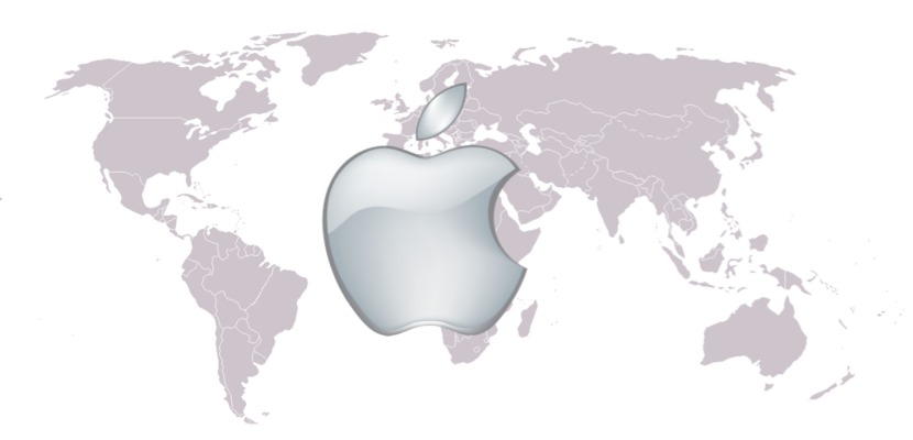 Mapa interactivo apple store 0 Un mapa animado muestra las aperturas de las Apple Store desde 2001