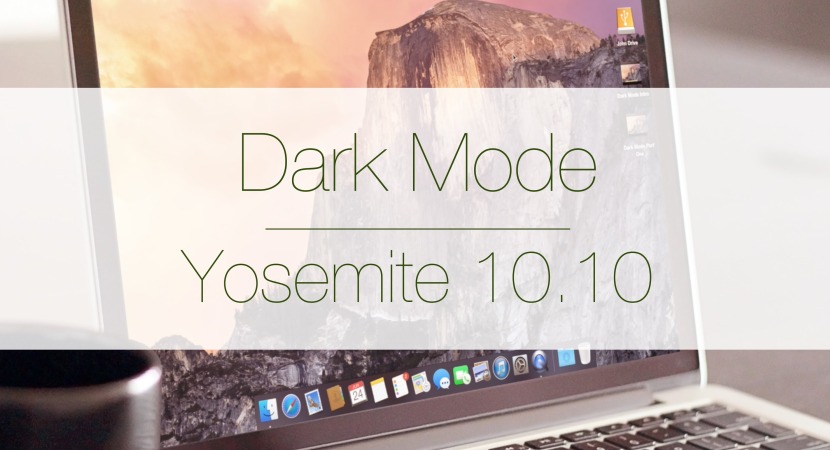Dark mode-modo oscuro-yosemite-atajo-teclado-0