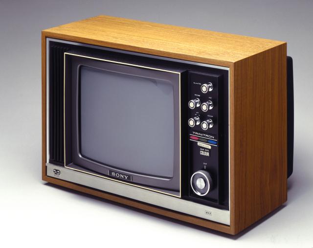 Sony colour television, 1970.