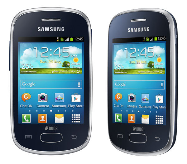 Samsung Galaxy Star screens