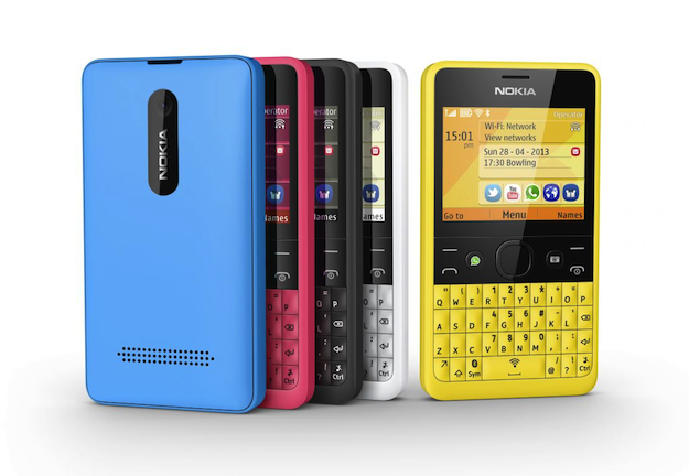 imagenes del Nokia Asha 210