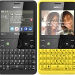 Nokia Asha 210 screens