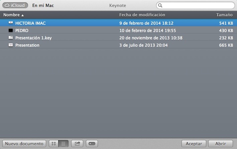 SELECCIÓN ARCHIVOS Configura el Keynote Remote en tu mac y tu dispositivo iOS
