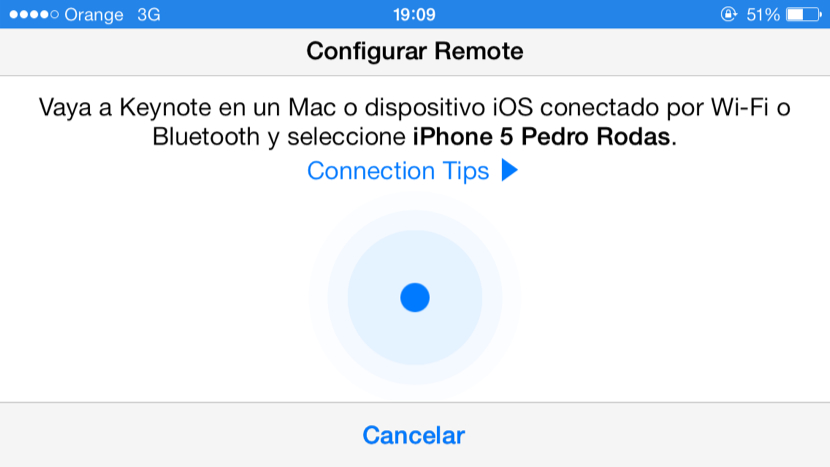 BUSCANDO DISPOSITIVOS Configura el Keynote Remote en tu mac y tu dispositivo iOS