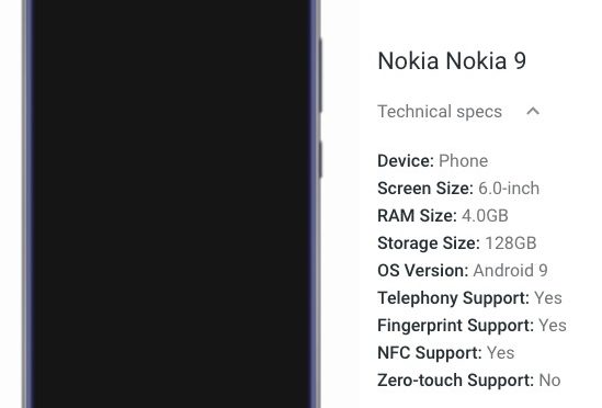 El Nokia 9 se…